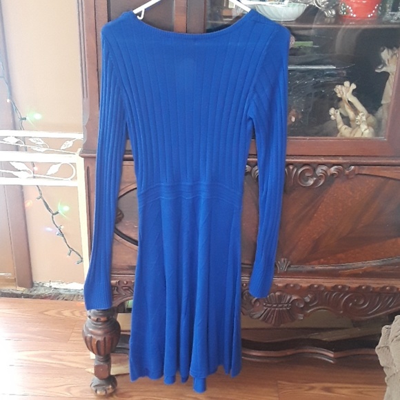Jessica Simpson size small blue sweater dress - Picture 4 of 4